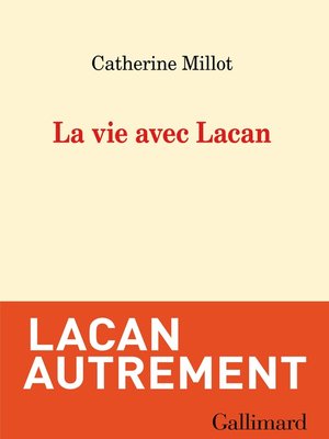 cover image of La vie avec Lacan